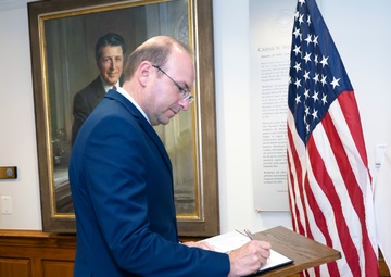 Assistant Secretary of Defense Wallander Hosts Cyprus Defense Minister