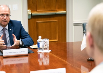 Assistant Secretary of Defense Wallander Hosts Cyprus Defense Minister