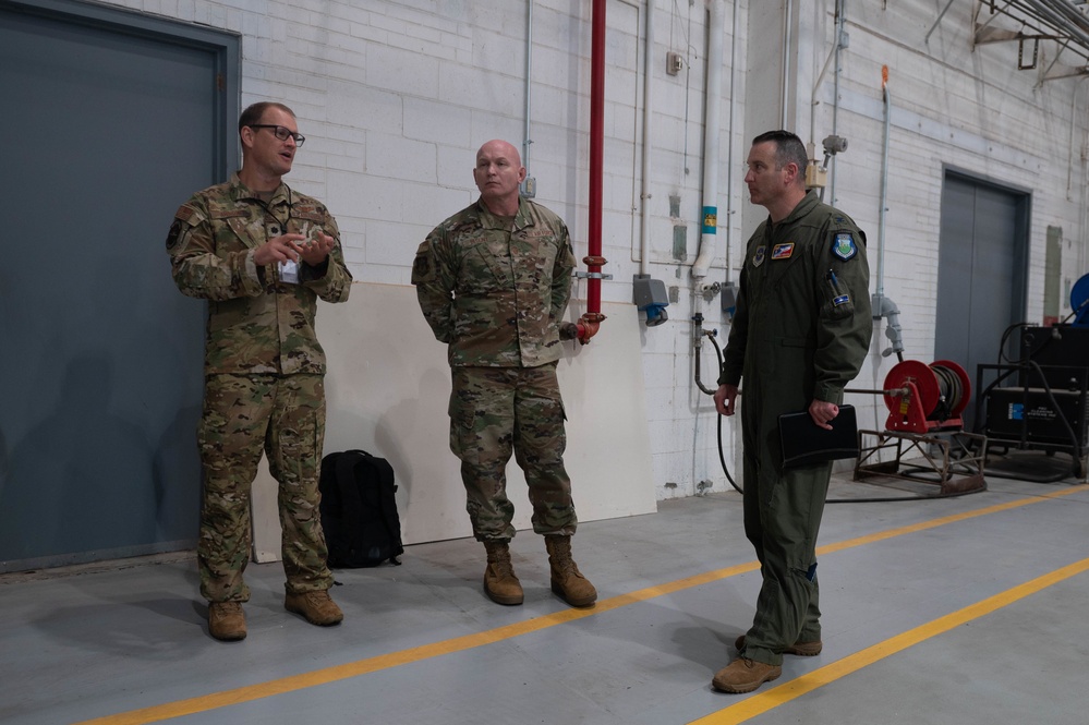 Col. Chris Robinson visits Detachment 1