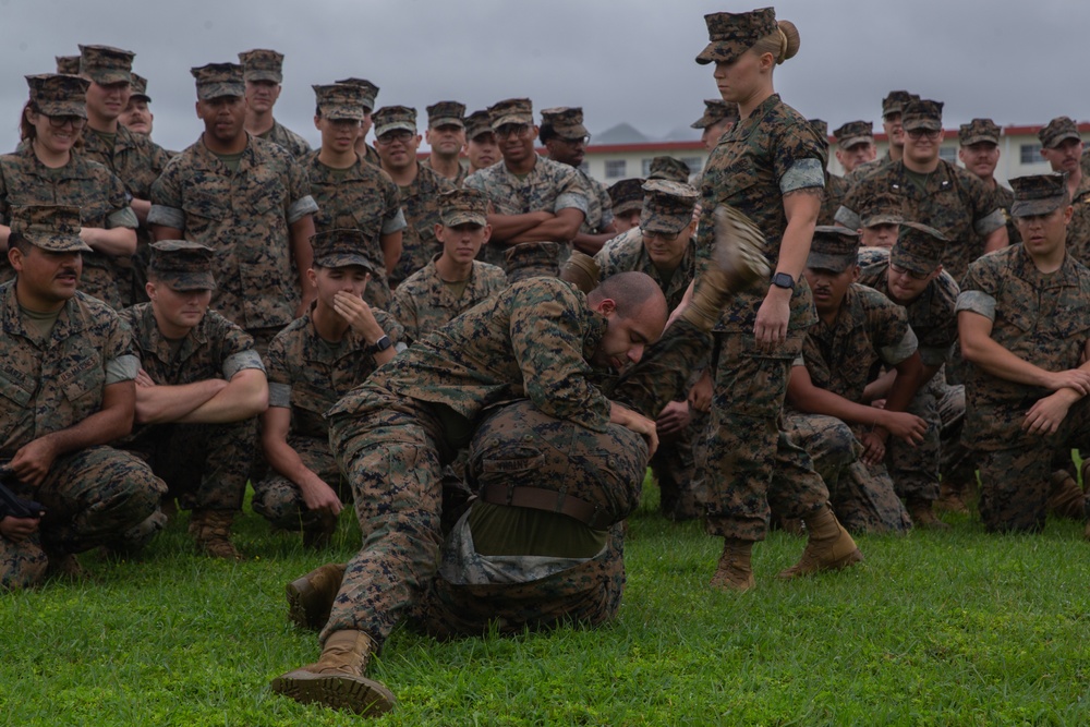 31st MEU Grapples During Safety Brief