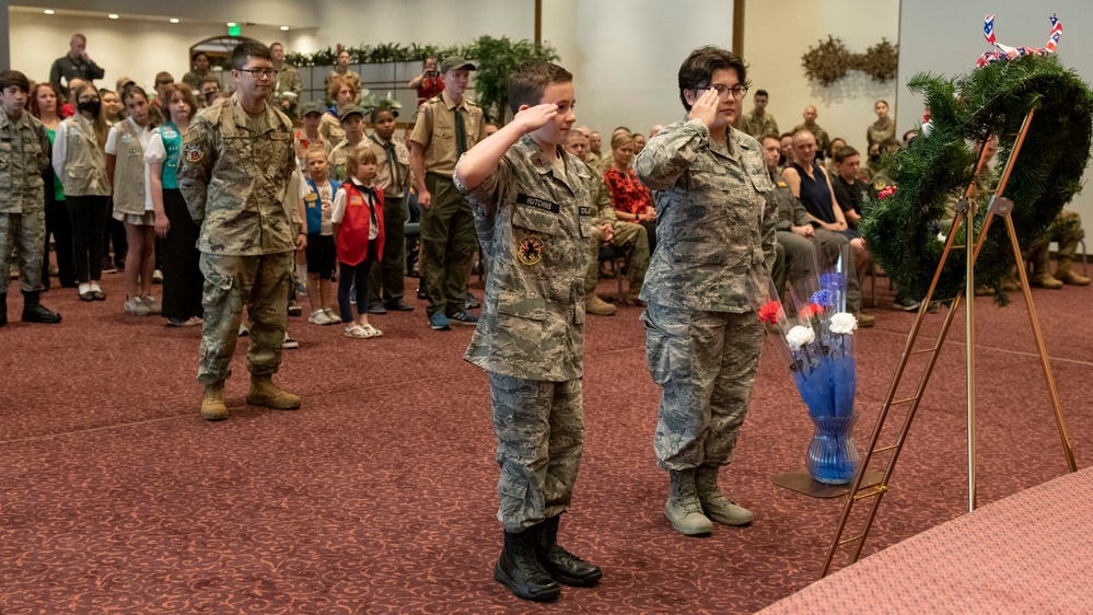 Team Yokota commemorates Memorial Day