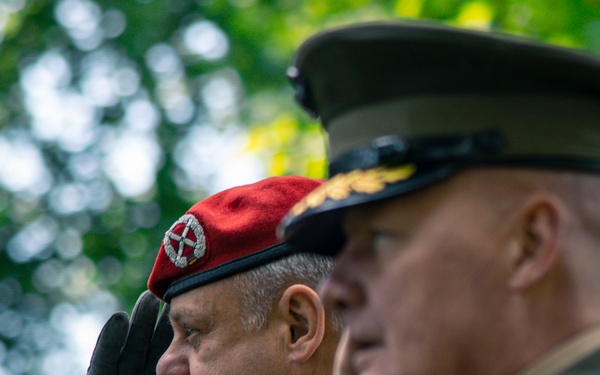 German Memorial Day Ceremony