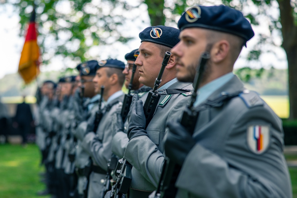 German Memorial Day Ceremony