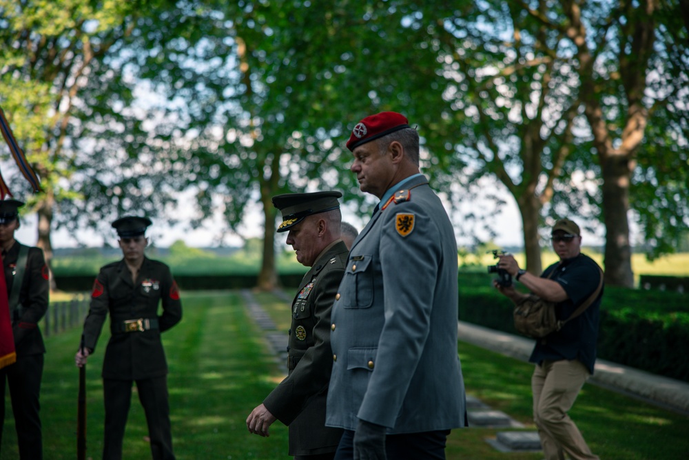 German Memorial Day Ceremony