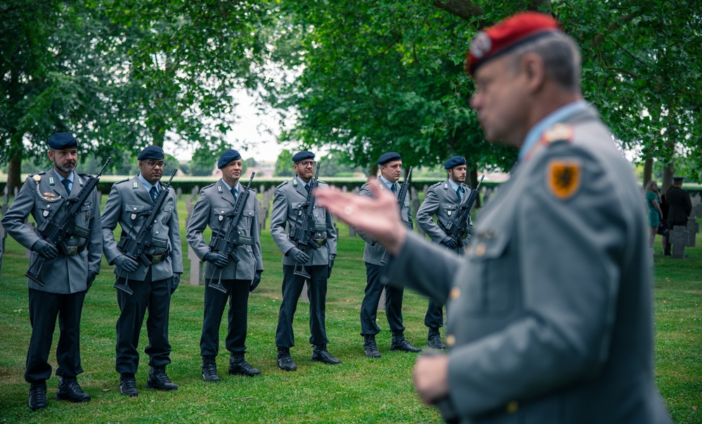 German Memorial Day Ceremony