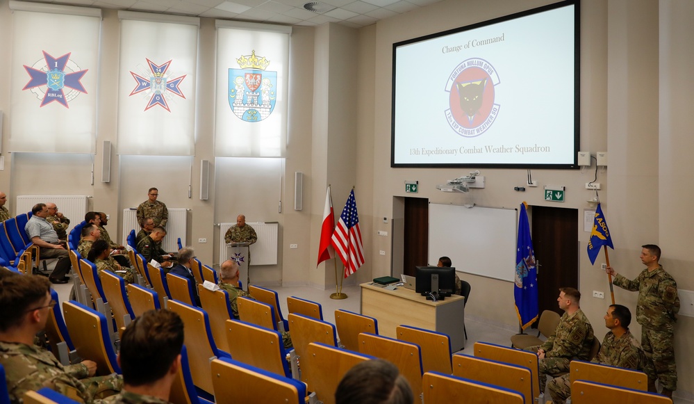 13th ECWS Change of Command