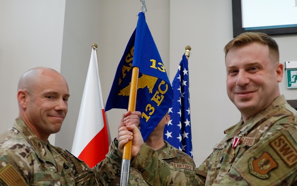 13th ECWS Change of Command
