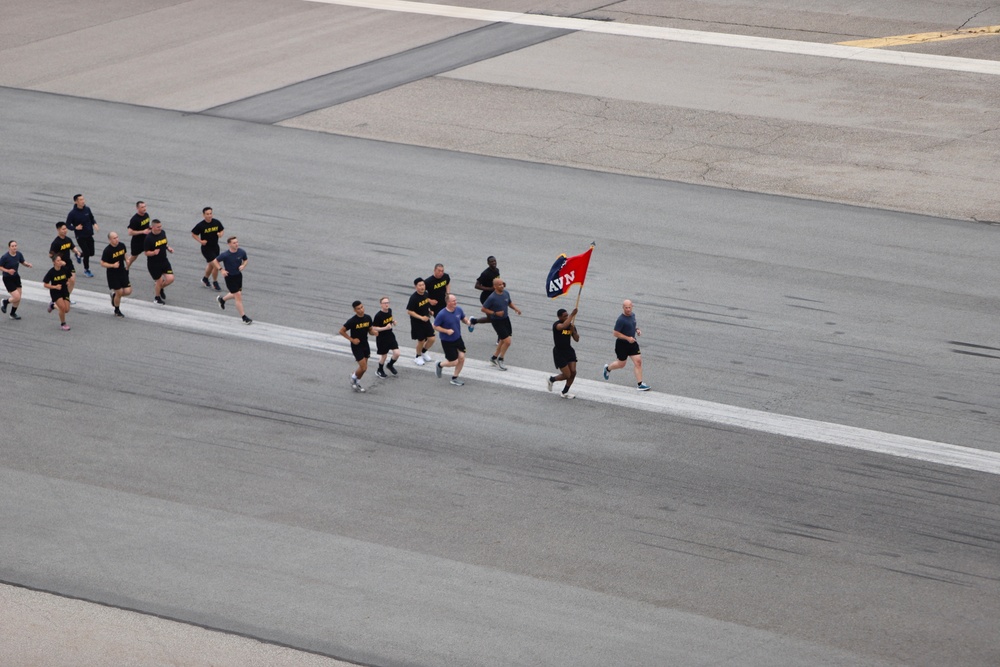 Brigade farewell run
