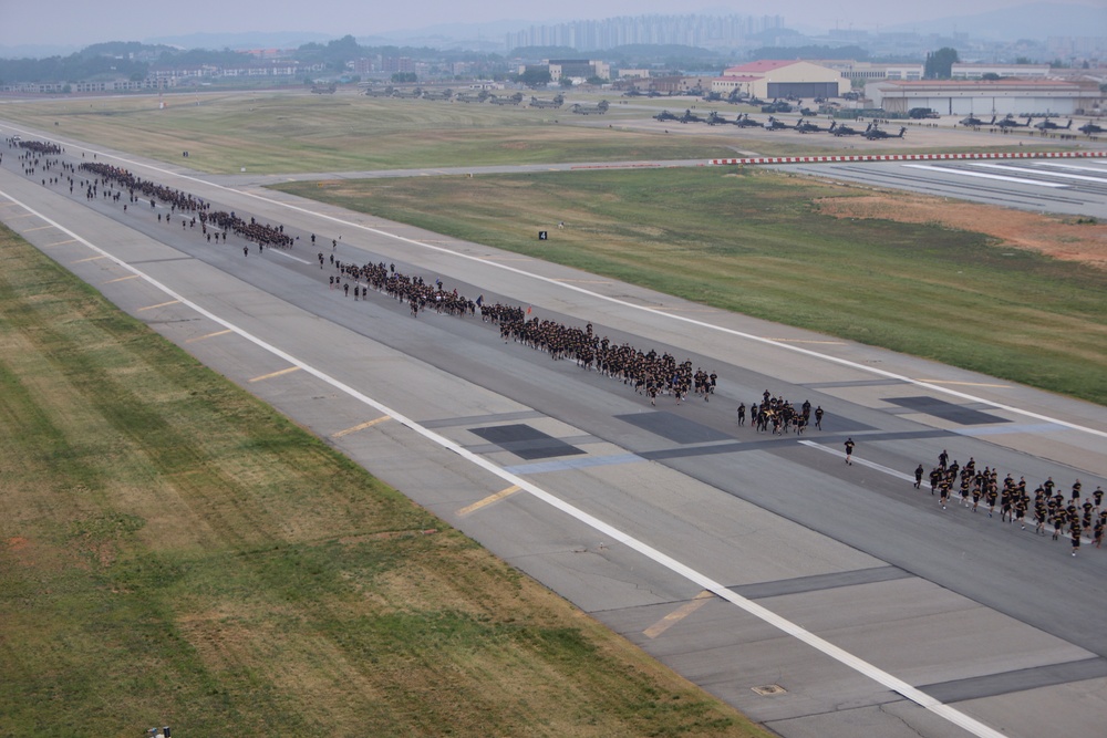 Brigade farewell run