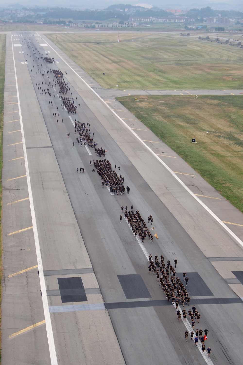 Brigade farewell run