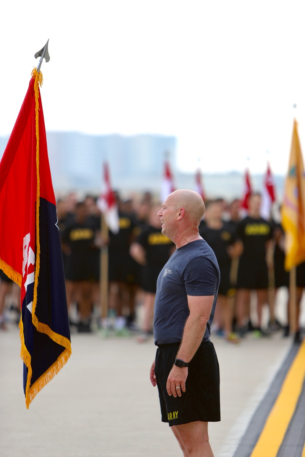 Brigade farewell run
