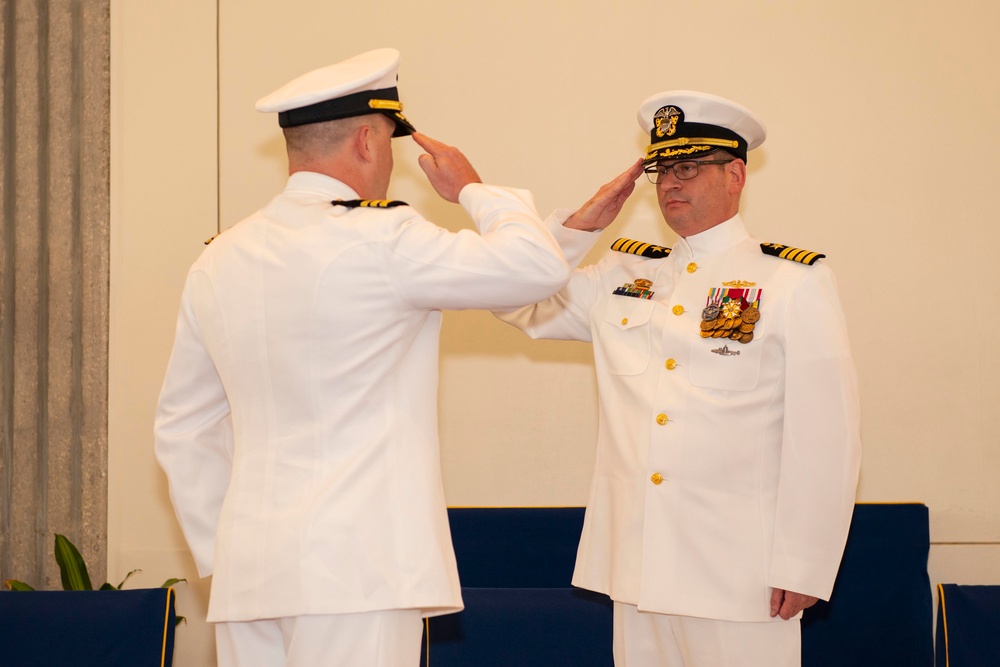 USS Alaska’s Blue Crew Farewells CO