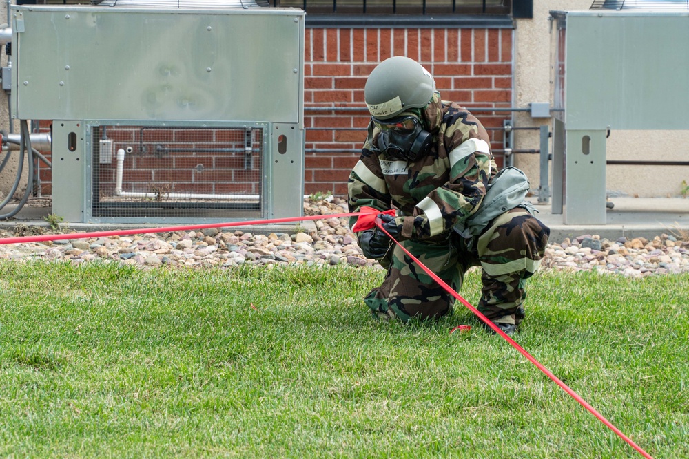 Airmen participate in large scale readiness exercise