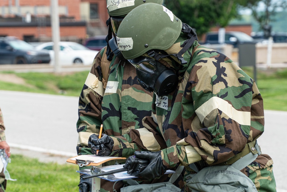 Airmen participate in large scale readiness exercise