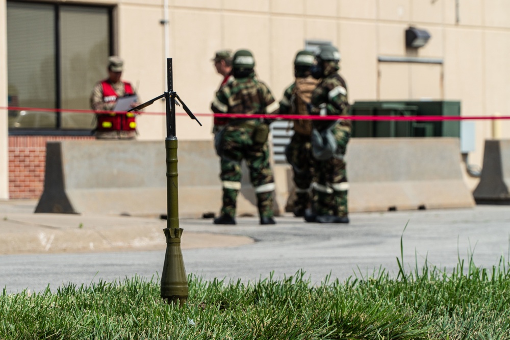 Airmen participate in large scale readiness exercise