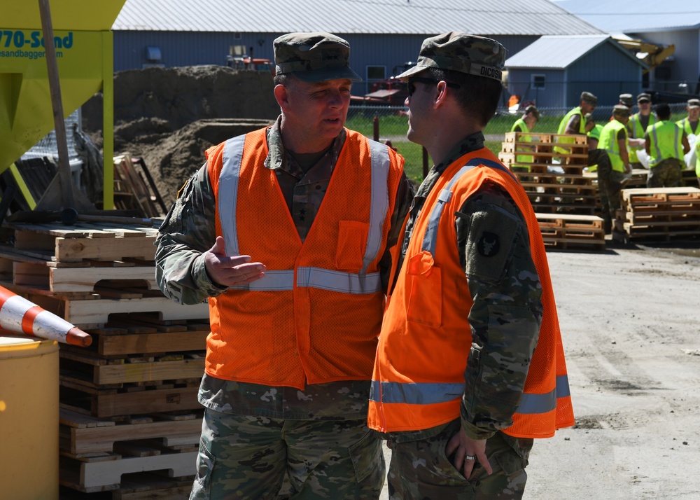 Minnesota National Guard Soldiers Aid Flood Response