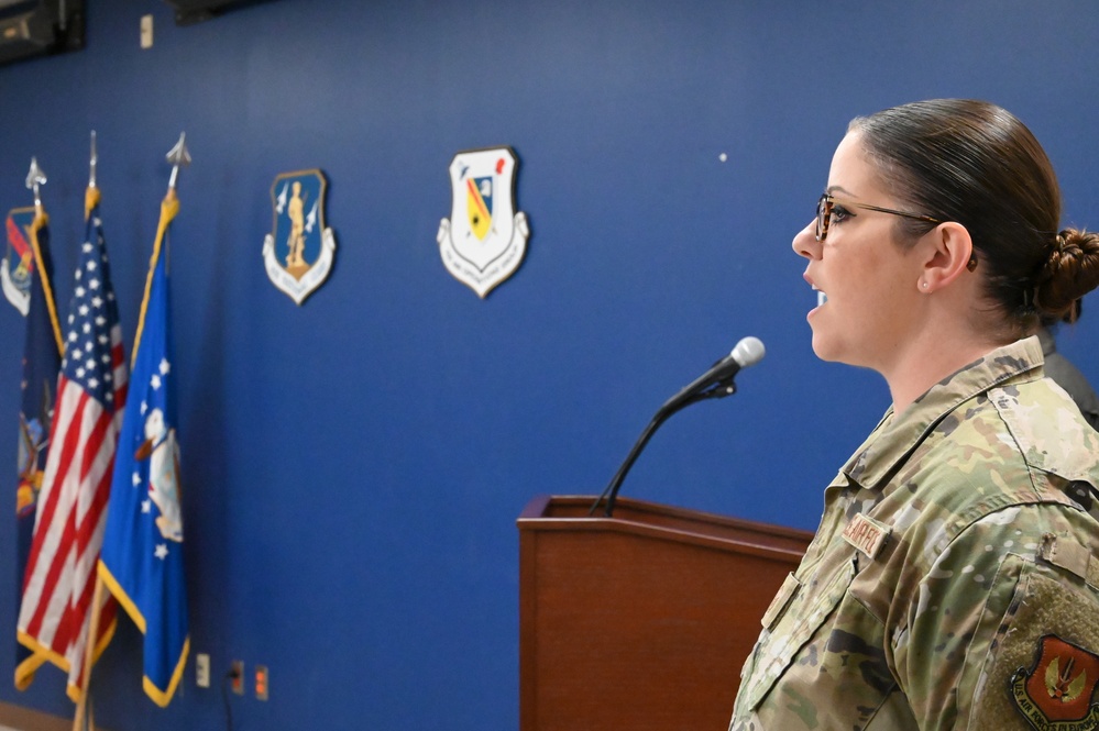 152nd Combat Operations Squadron Change of Command