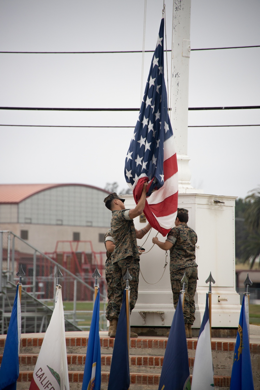 1st Marine Division Colors Ceremony