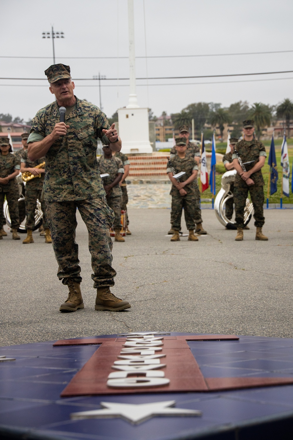 1st Marine Division Colors Ceremony