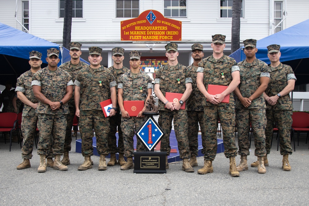 1st Marine Division Colors Ceremony