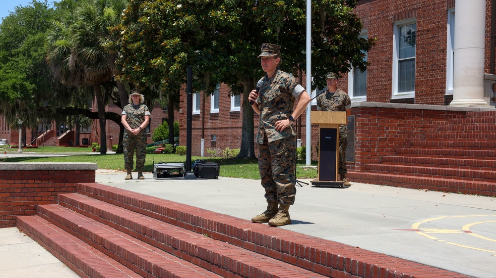 Parris Island Marine Band Receives Col. George S. Howard Award