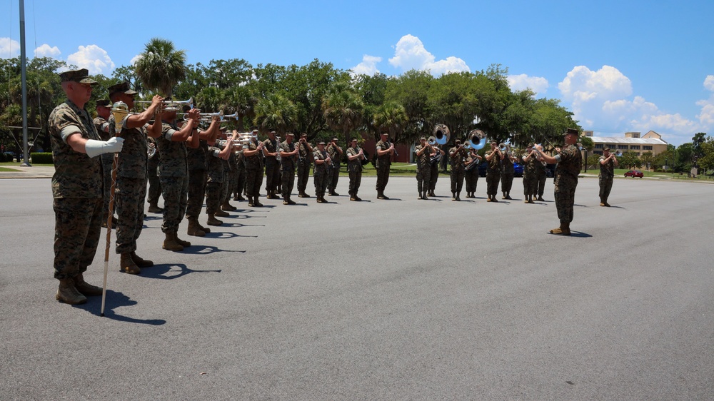 Parris Island Marine Band Receives Col. George S. Howard Award