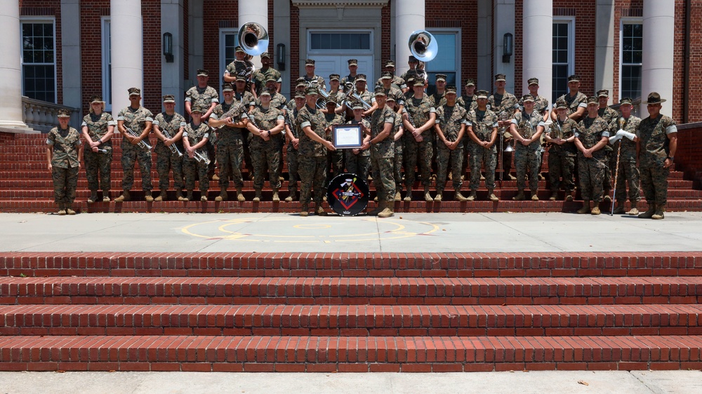 Parris Island Marine Band Receives Col. George S. Howard Award