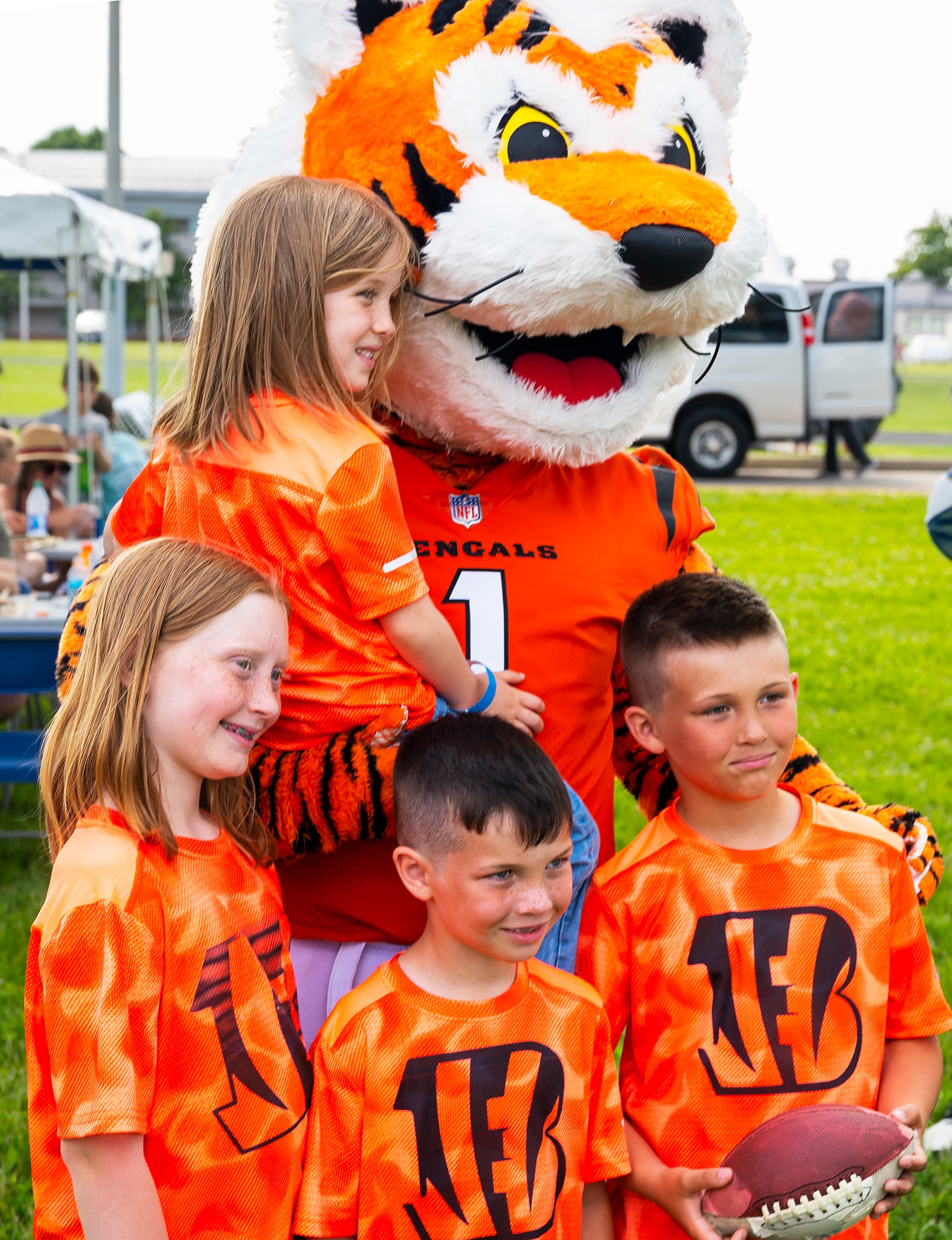 DVIDS - Images - Cincinnati Bengals Visit Wright-Patt [Image 1 of 14]