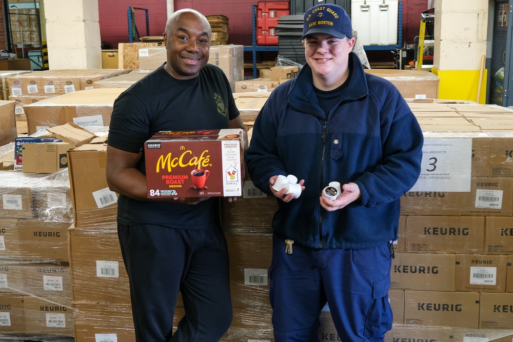 Coast Guard First District receives coffee donation