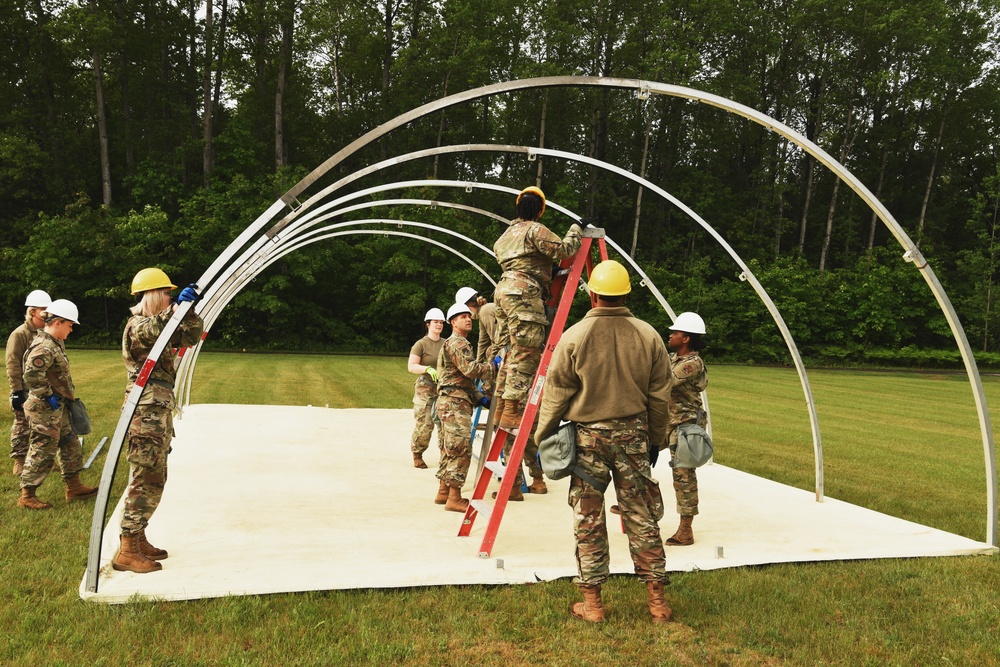 178th Force Support Squadron search and recovery exercise