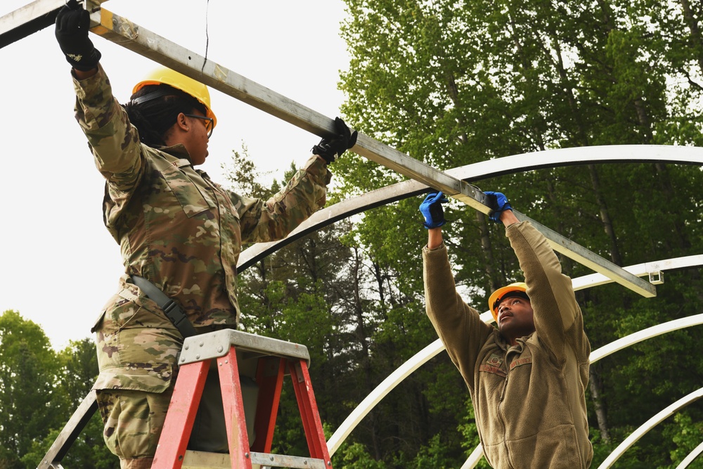 178th Force Support Squadron search and recovery exercise