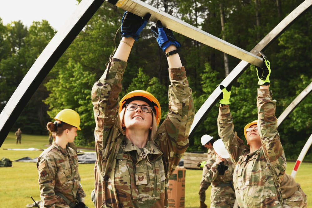 178th Force Support Squadron search and recovery exercise