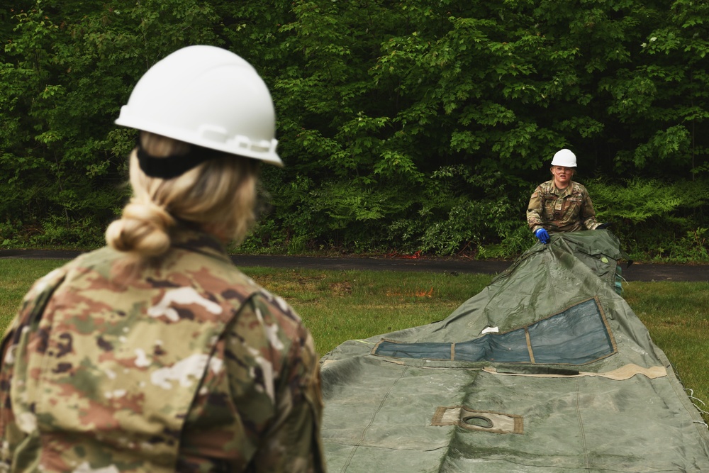 178th Force Support Squadron search and recovery exercise