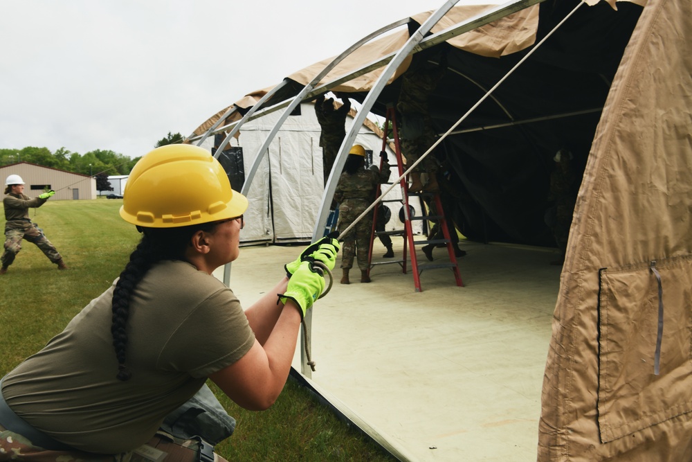 178th Force Support Squadron search and recovery exercise