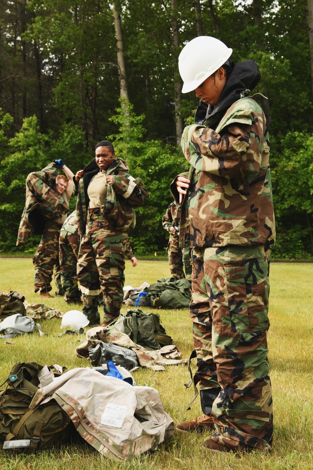 178th Force Support Squadron search and recovery exercise