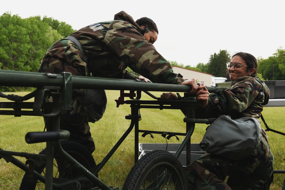 178th Force Support Squadron search and recovery exercise