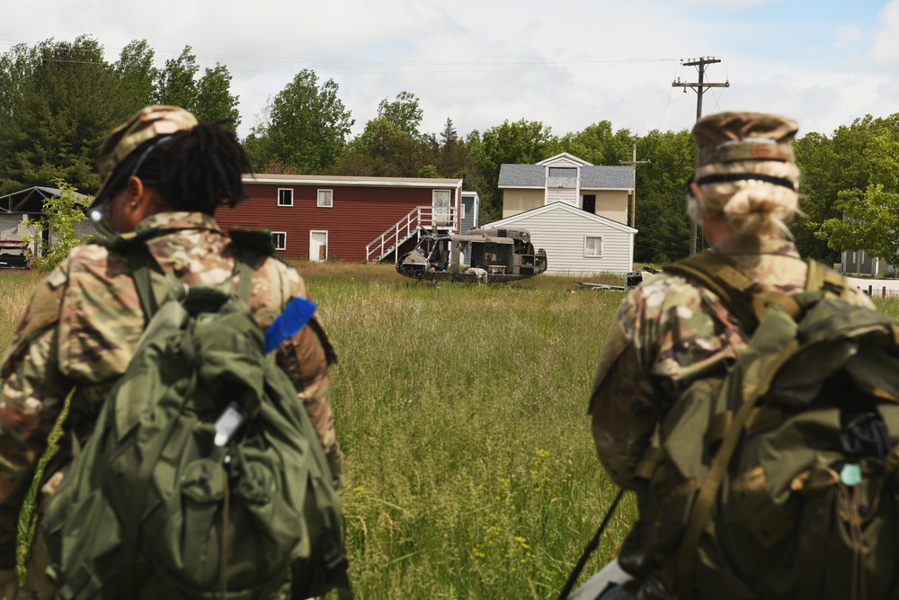 178th Force Support Squadron search and recovery exercise