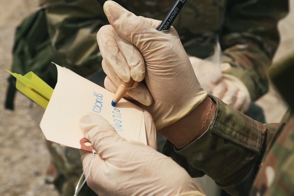 178th Force Support Squadron search and recovery exercise