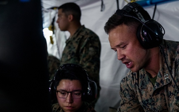 Texas Marine instructs G/ATOR Live Flight Exercise
