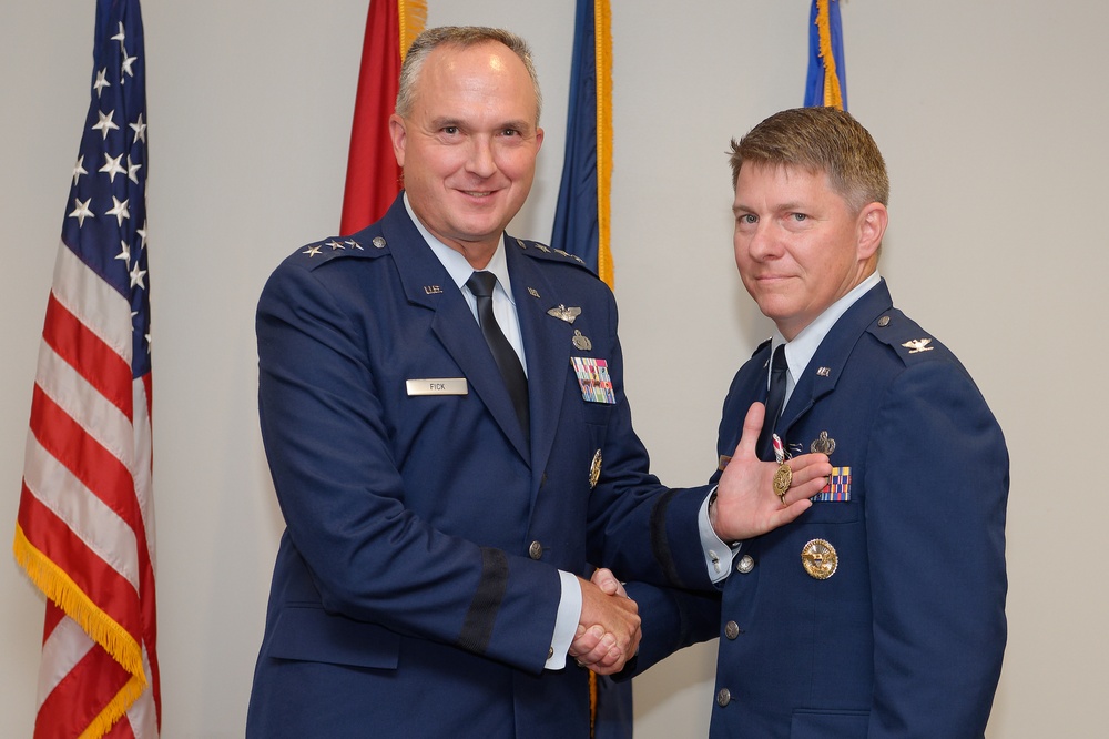 Col David Buchanan's retirement ceremony