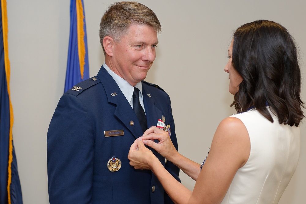 Col David Buchanan's retirement ceremony