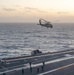 An MH-60S Sea Hawk Lifts Off Of The Flight Deck