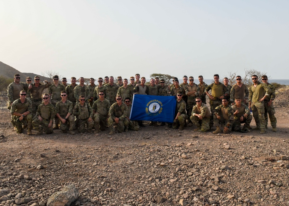 French, U.S. Soldiers Conduct Fire Team Live-Fire Training