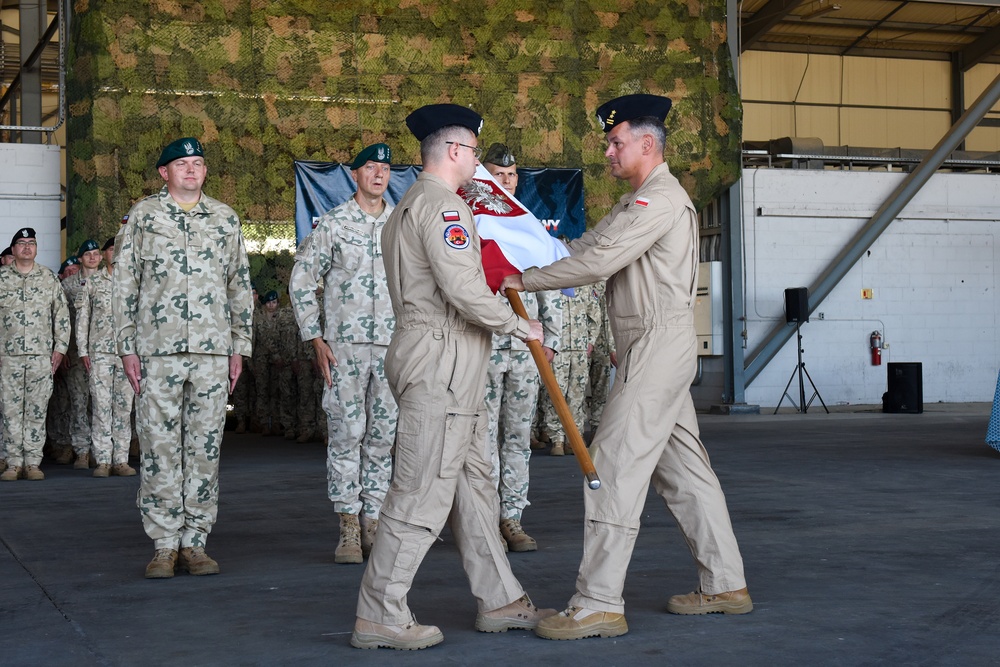 Incirlik Air Base welcomes incoming commander of Polish Military Contingent