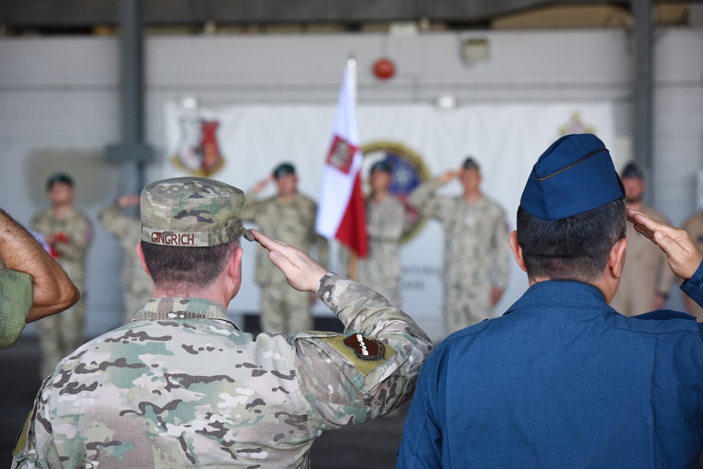 Incirlik Air Base welcomes incoming commander of Polish Military Contingent