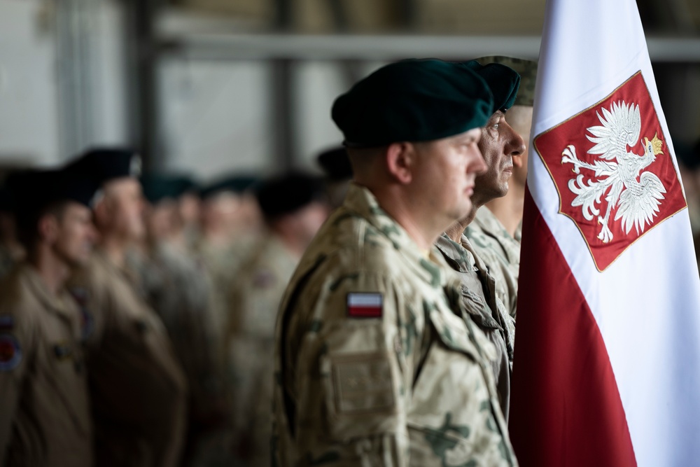 Incirlik Air Base welcomes incoming commander of Polish Military Contingent