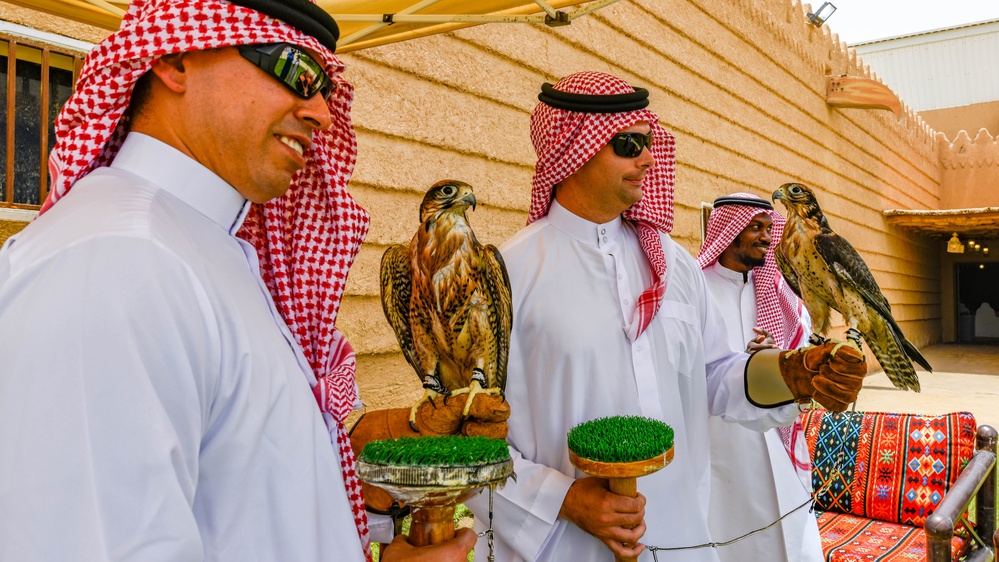 U.S. joint forces attend Saudi Cultural Day