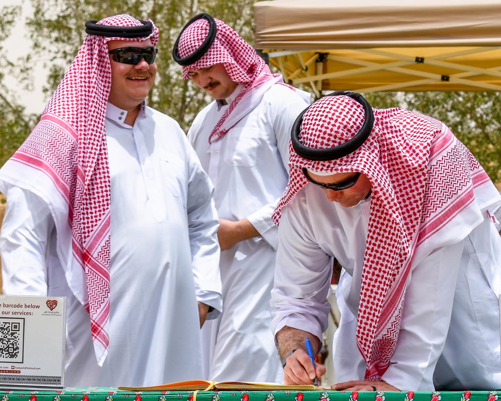 U.S. joint forces attend Saudi Cultural Day