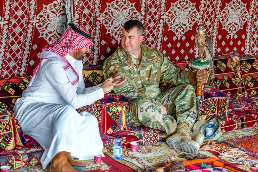 U.S. joint forces attend Saudi Cultural Day