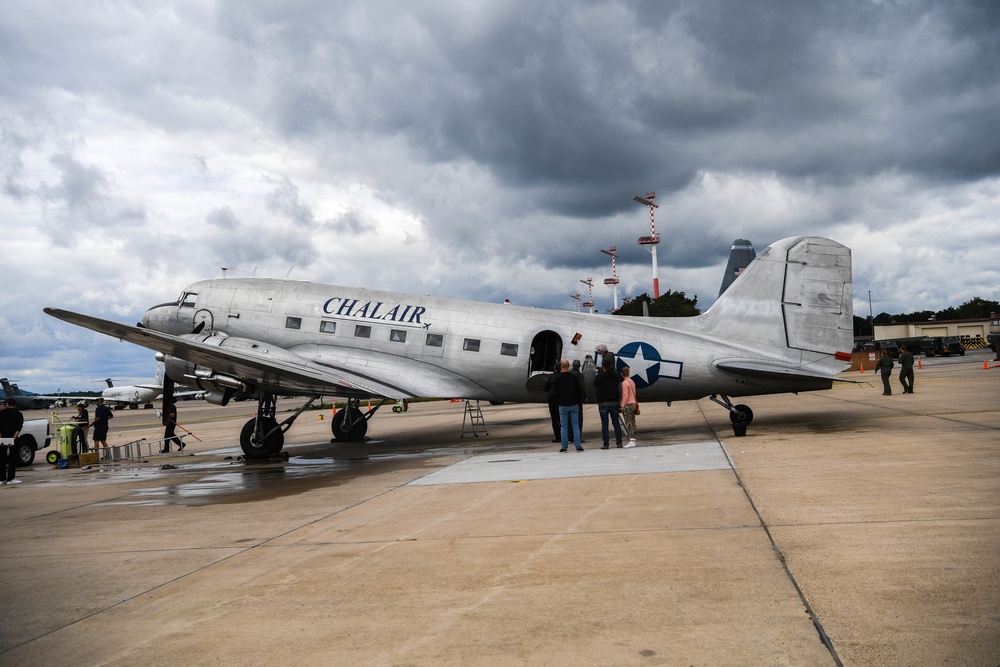 37th Airlift Squadron celebrates 80 years with static display